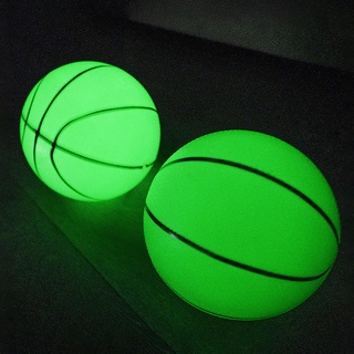 hfz light up baloncesto de alta elasticidad sin batería pvc alto brillante holográfico baloncesto para niños (1)