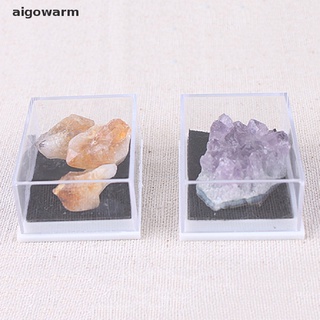 aigowarm 1 caja mixta piedras ásperas naturales crudas de cuarzo rosa cristal mineral rocas colección co (5)
