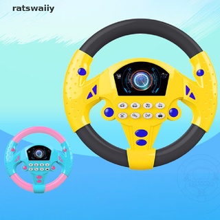 ratswaiiy simulación coche de conducción juguete volante niños bebé juguetes interactivos co