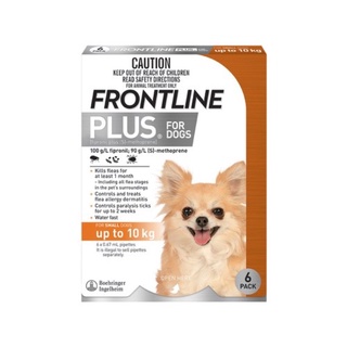 Frontline dog piojos Medicine plus s perro cachorro hasta 10 kg