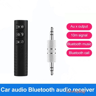lansky Manos Libres Bluetooth compatible Con Coche Kit Auto 3.5 Mm Jack Música Inalámbrica MP3 Adaptador De Audio Receptor Para Auriculares