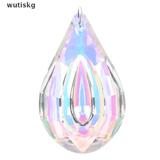 Wutiskg 1X Colorful Chandelier Glass Crystals Lamp Prisms Parts Hanging Drops Pendants CO (3)
