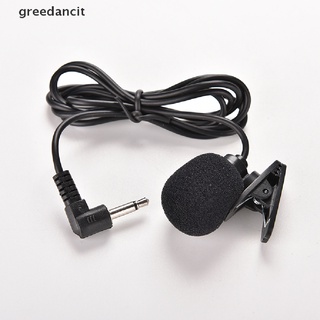 greedancit 3.5mm mini estudio micrófono micrófono clip en solapa para pc de escritorio notebook co