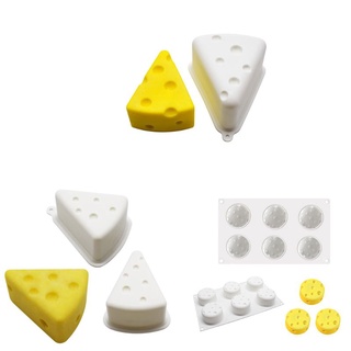 molde de silicona de queso 3d para hornear mousse molde para hacer jabón helado jello postre moldes