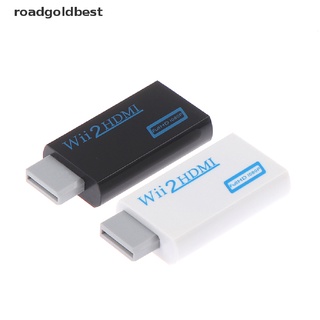 RGB Wii to HDMI Wii2HDMI Full HD FHD 1080P Converter Adapter 3.5mm Audio Output NEW Best
