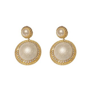 Nuevos pendientes de cristal de perlas de corazón coreano accesorios para mujer (2)
