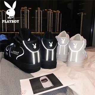 [All-Match Little White Shoes] Playboy Zapatos De Los Hombres 2021 Invierno De Moda Casual Nuevo Estilo Coreano Versión Junta Papá (9)