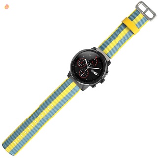 22mm Nylon Watch Band Strap Replacement Loop for Huami Amazfit Stratos 2 (3)