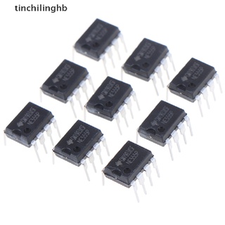 [tinchilinghb] 10pcs ne555p dip-8 original ic tiempo base circuito único temporizador de alta precisión [caliente]