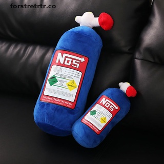 para nos óxido nitroso botella almohada decoración coche reposacabezas cojín creativo felpa almohada.