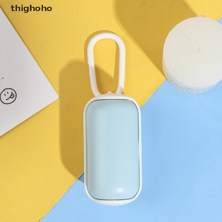 thighoho - dispensador de bolsas de basura para perro, portátil al aire libre, caja de basura co (9)