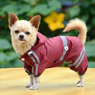 caplin1 verano perro chaqueta reflectante impermeable mascota impermeable gatos ropa universal cachorro ropa impermeable al aire libre impermeable (8)
