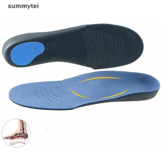 summytei unisex pies planos arco soporte plantillas ortopédicas eva alivio del dolor zapato almohadilla plantilla co