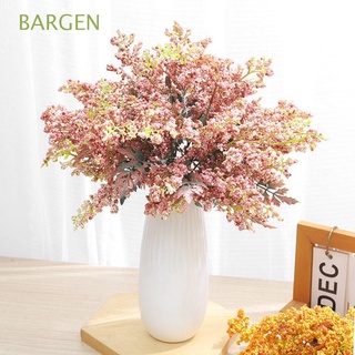 BARGEN Christmas Wedding Home Decoration Fake Plants Beautiful Berry spike Artificial Flowers Lavender Pink Luxury Autumn Crafts High Quality Wheat Bouquet/Multicolor