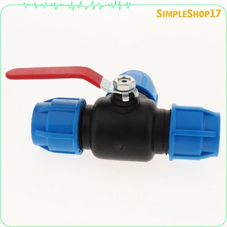 Simplesshop17 accesorios De Tubos con Válvula De liberación Rápida/enchufe con bloqueo De conexión De ajuste en unión (1)