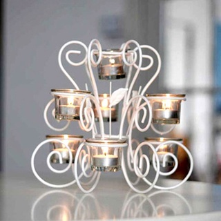 nak 7 candelabro de metal candelabro para boda, iglesia, halloween, navidad, navidad, decoración de velas, soporte de mesa (3)