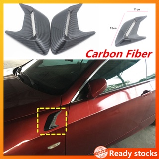 FENDER coche diy auto decorativo ventilación lateral flujo de aire guardabarros pegatinas de admisión 1 par
