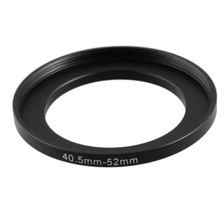 reemplazo de 40.5 mm-52 mm filtro de metal paso hacia arriba anillo adaptador para cámara y 55 mm-52 mm 55 mm a 52 mm negro paso abajo anillo adaptador para cámara