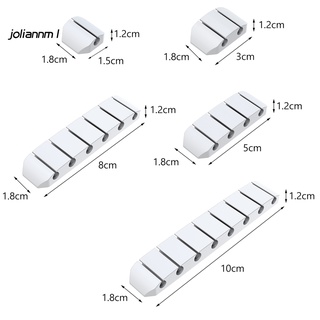 Jm - enrollador de Cable compacto (1/2/4/6/8 agujeros, multifuncional, Universal para escritorio) (5)