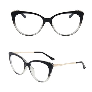 Lakamier lentes De imitación De ojos falsos para mujer/Gato Tr90 De Primavera/lentes De oficina azules/bloqueo (9)