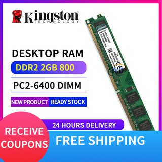 Memoria RAM para computadora de 2 gb DDR2 800Mhz Intel Kits PC2-6400 DIMM memoria de escritorio V Kingston ZT BD22 (1)