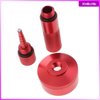 Red Run Gas Cap Hose Fitting Oil Change Funnel Oil Dipstick Kit For (1)