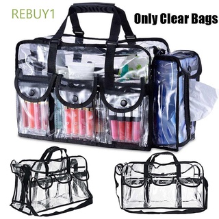 Rebuy1 Wash al aire libre impermeable de gran capacidad engrosamiento portátil bolsa de cosméticos bolsas de maquillaje/Multicolor