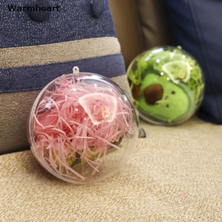 Warmheart 5 bolas transparentes esfera adorno DIY colgante para árbol de navidad agradable compras