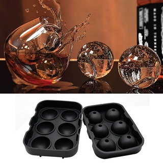 Silicone Ice Cube Trays Sphere Round Ice Ball Maker Large Square Ice Cube Mold