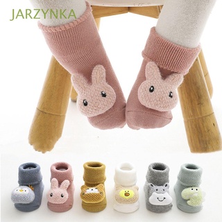 JARZYNKA 1-3 Years old Baby Socks Toddler Cartoon Newborn Floor Socks Stereo Doll Children Autumn Winter Soft Thick Girls Non-Slip Sole/Multicolor