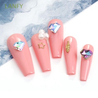Lanfy Mix accesorio De manicura/Arte De uñas/Diamante Diamante en forma De corazón/melocotón