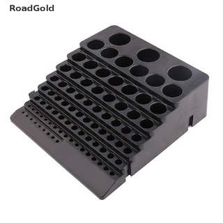 Roadgold - caja de almacenamiento para brocas, diseño de fresado, cortador de taladro, soporte organizador
