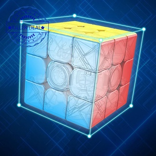 Cubo de cubo de Rubik mágico de velocidad sin pegatina 3x3 niños adultos juguetes divertidos rompecabezas R6B1