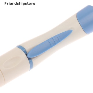 [friendshipstore] 1 x bolígrafo lancet dispositivo de lancing para diabéticos en sangre recoger colección de glucosa prueba de la pluma co