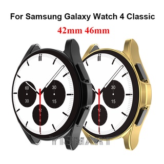 Funda tpu para Samsung Galaxy Watch 4 Classic 42mm 46MM funda protectora Shell accesorios de repuesto marco parachoques