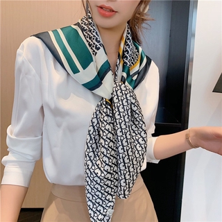 lisa moda bufanda 90x180cm seda sentir bufanda mujer impreso bufandas largas bufandas chal
