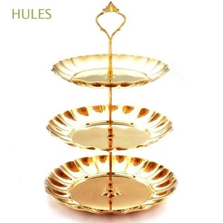 hules - soporte de 3/2 niveles para tartas, corona, decoración para boda, fiesta, caramelos, tartas, frutas, postres