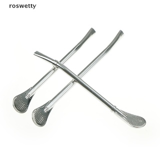 Roswetty Stainless Steel Drinking Straw Filter Tea Tool Washable Practical Tea Tools CO (7)