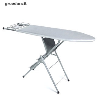greedancit - cubierta universal para tabla de planchar con revestimiento plateado y almohadilla de 4 mm de grosor, 2 tamaños co
