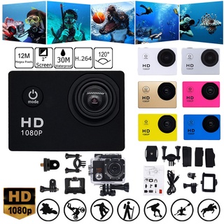Cámara a prueba de agua Hd 1080p cámara de acción deportiva Dvr Cam Dv Video Camcorder-cámara deportiva al aire libre 12MP 32GB Mini BUBBLE01 (2)