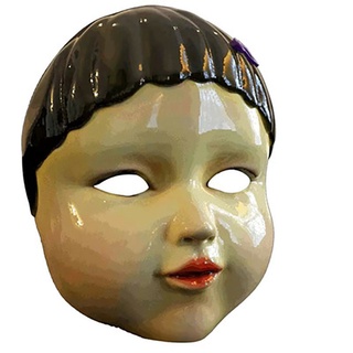 |Missyou|Máscara para calamar juego TV Show Cosplay cara completa mascarada accesorios de Halloween