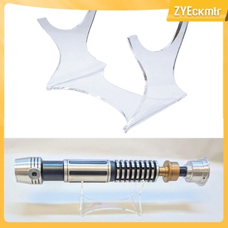 Clear Acrylic Desktop Display Holder Stand Collectibles for Lightsaber