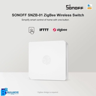 Sonoff SNZB-01-interruptor de huellas dactilares Zigbee inalámbricos+BULLSEYE.BR+