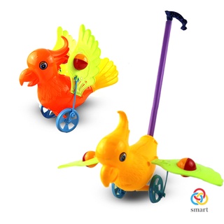 Baby Learning Walker juguetes para caminar aprendizaje de dibujos animados carro Push juguete (1)