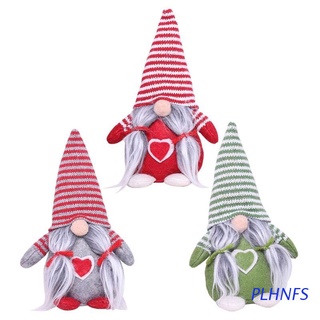 plhnfs feliz navidad sueca santa gnome muñeca de peluche adorno hecho a mano juguetes vacaciones casa fiesta decoración niños regalo