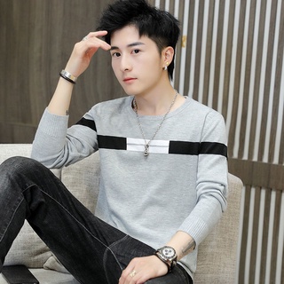 Suéter de los hombres de la primavera y el otoño coreano tendencia suéter de manga larga (2)