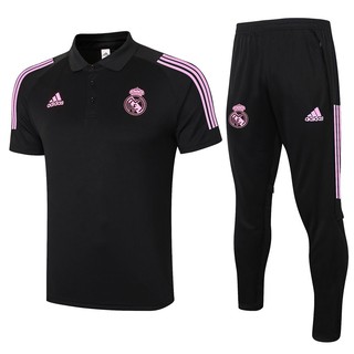Polo de entrenamiento 21/22 Real Madrid chándal jersey de fútbol pantalones traje de entrenamiento POLO conjunto