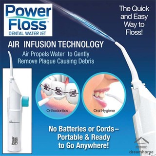 Flosser Dental agua Pick recargable irrigador Oral Waterpick Dental Flosser irrigador Waterpic Dental Flosser (Color: blanco)
