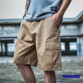 pantalones cortos de carga multibolsillo para hombre streetwear joggers hip hop casual shorts