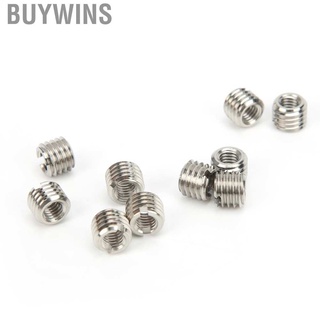 Buywins - tuerca de reparación de rosca (10 unidades, accesorio de fijación de acero inoxidable M6 x 1,0 mm M10, 1,5 mm, 8 mm) (6)